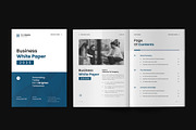 Business White Paper Template, a Brochure Template by Spark_Creative (Thumbnail 4 of 11)