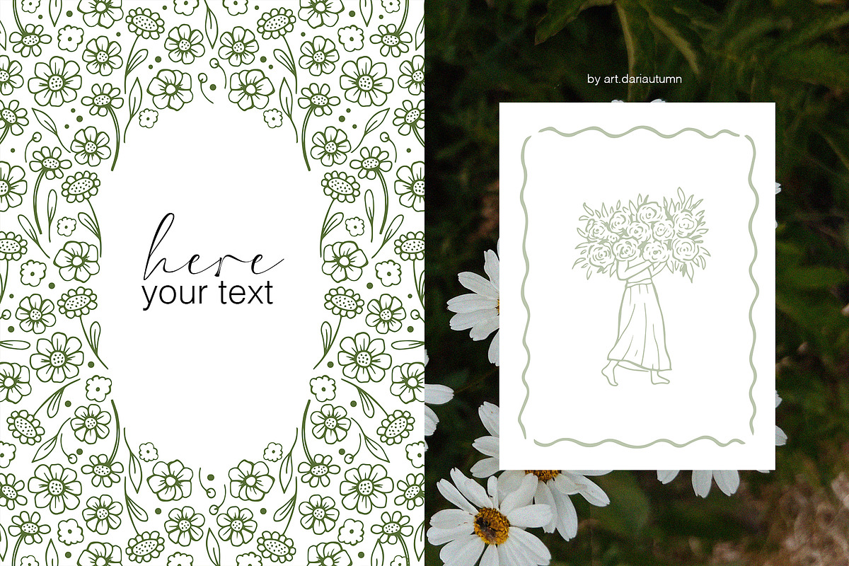 Whimsy Garden Cottagecore Set, a Seasonal Illustration by Art Dari Autumn (Photo 3 of 18)