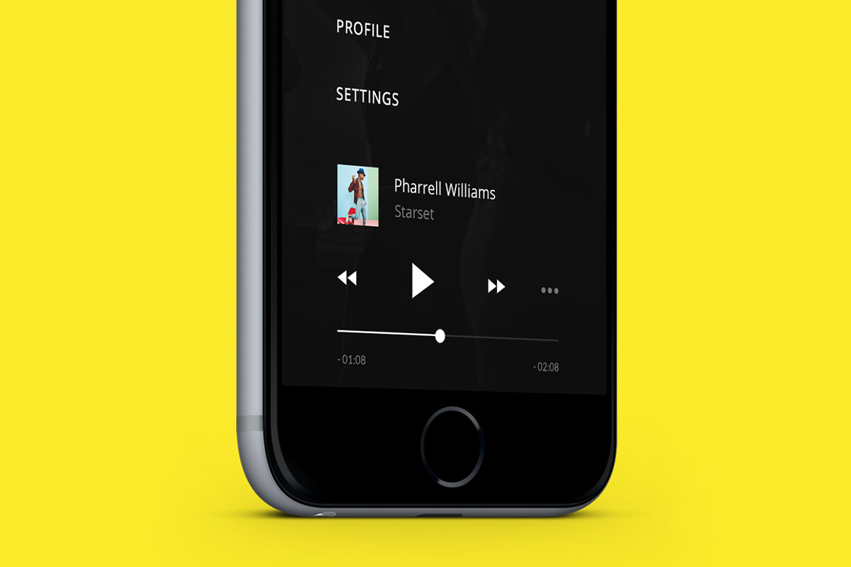 Beat Startup Music App UI Kit, an UI Kit Template by Design Universe (Photo 3 of 3)