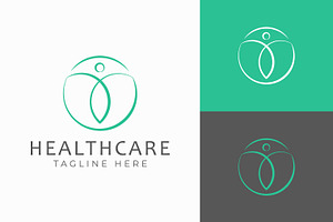 Abstract Healthcare Good Life Logo, a Branding & Logo Template by Signatoro