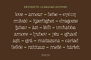 Magritte Surrealist Serif Font, a Font by Molly Suber Thorpe (Thumbnail 8 of 10)