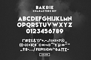 Bakrie | Stylish Bold Typeface, a Font by 160 Studio (Thumbnail 4 of 11)