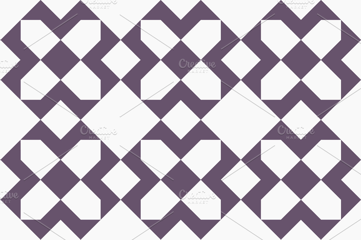 Vector seamless geometric patterns, a Pattern Graphic by Neopat (Photo 7 of 9)