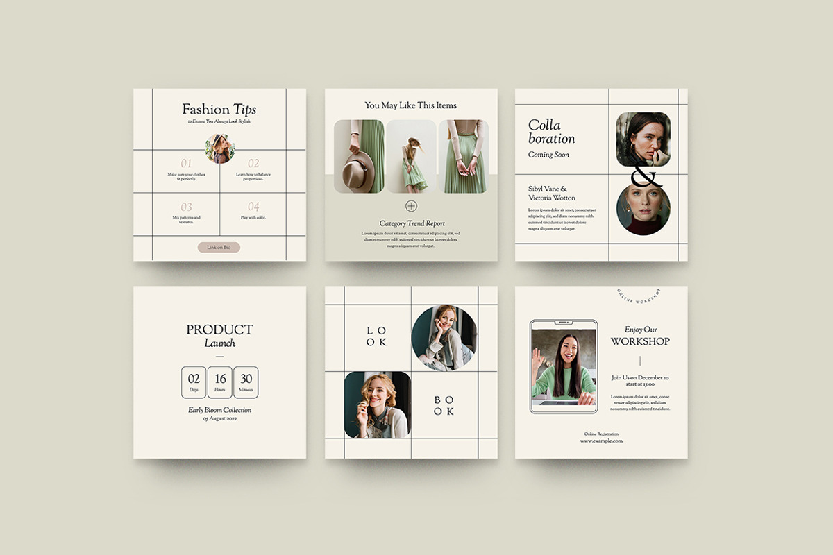 Simplí Instagram Pack, a Social Media Template by Vynetta (Photo 9 of 12)