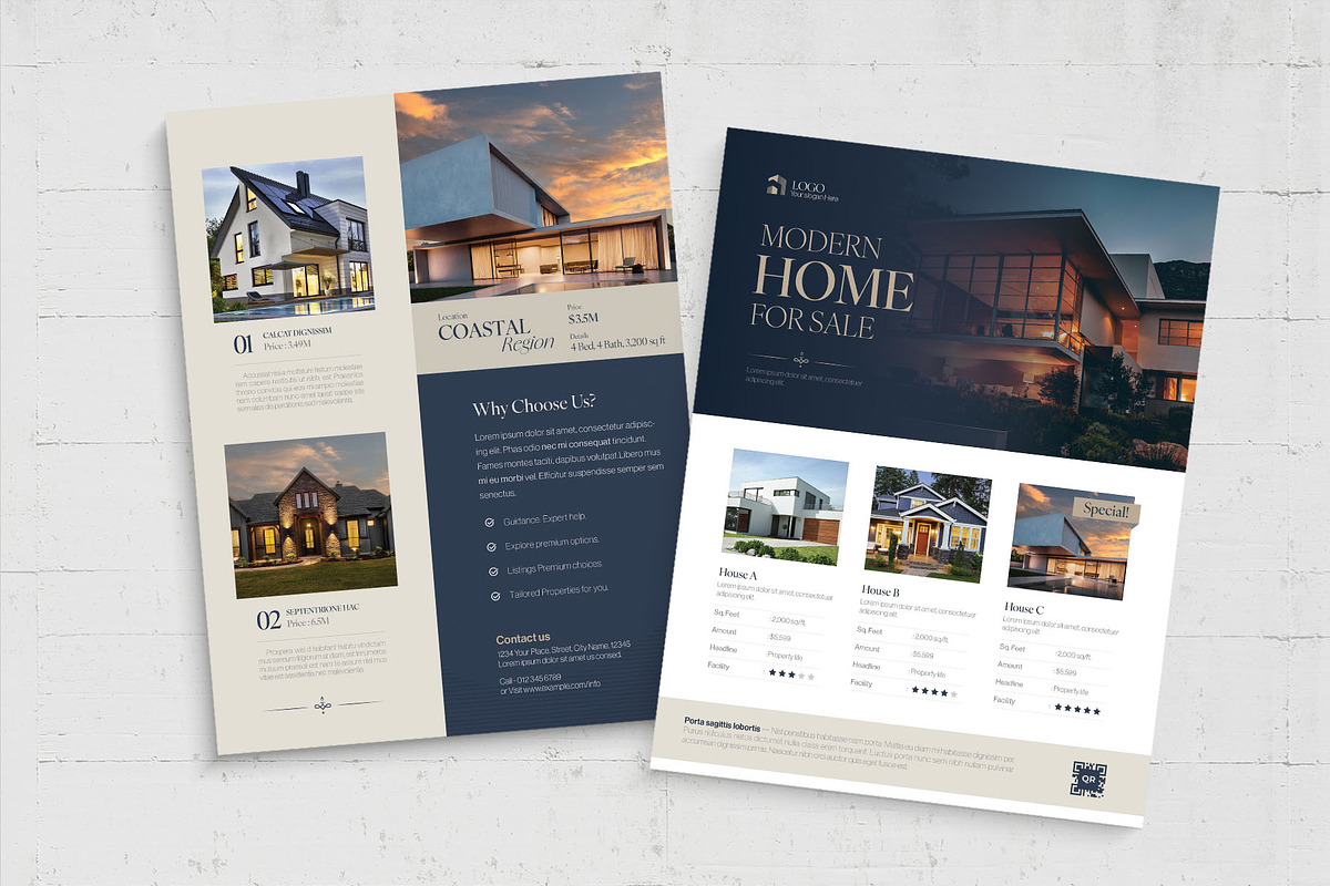 Property Listing Sheet Template, a Flyer Template by BrandPacks (Photo 4 of 5)