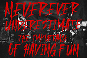 Gotriez Handmade Brush Rough Font, a Handwritten Font by Maulana Creative (Thumbnail 2 of 7)