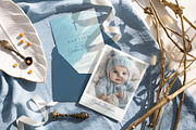 Grace - Baptism Invitation, an Invitation Template by CinderHeart Designs (Thumbnail 1 of 3)