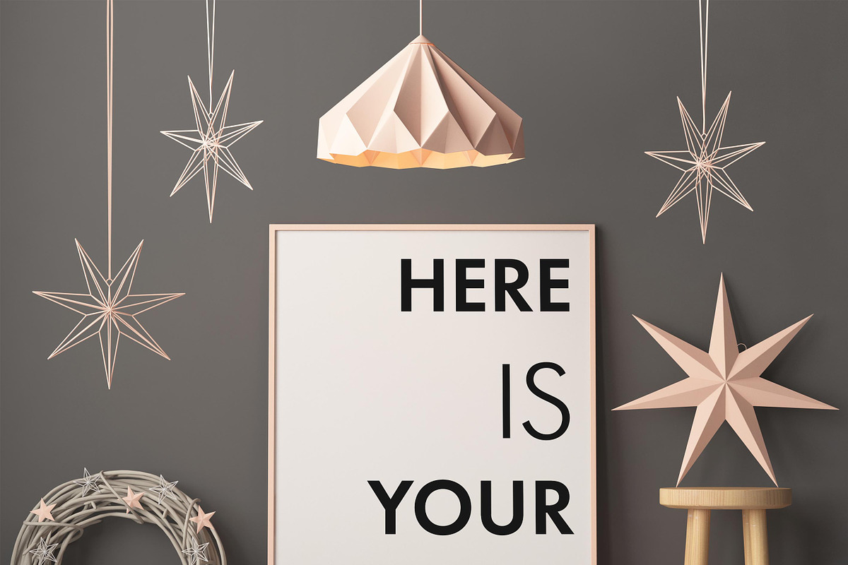 30 CHRISTMAS MOCKUPS. MEGABUNDLE, a Print Template by FilL239 (Photo 14 of 31)