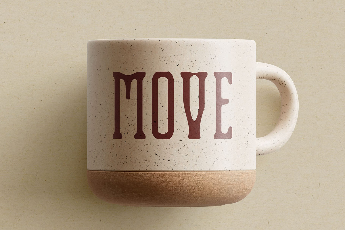 Nordin Slab Blur, a Slab Serif Font by Craft Supply Co. (Photo 4 of 8)