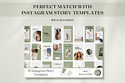 Green Instagram Post Templates Canva, a Social Media Template by Boltik Studio (Thumbnail 9 of 11)
