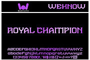Grand Master font, a Slab Serif Font by weknow (Thumbnail 5 of 8)