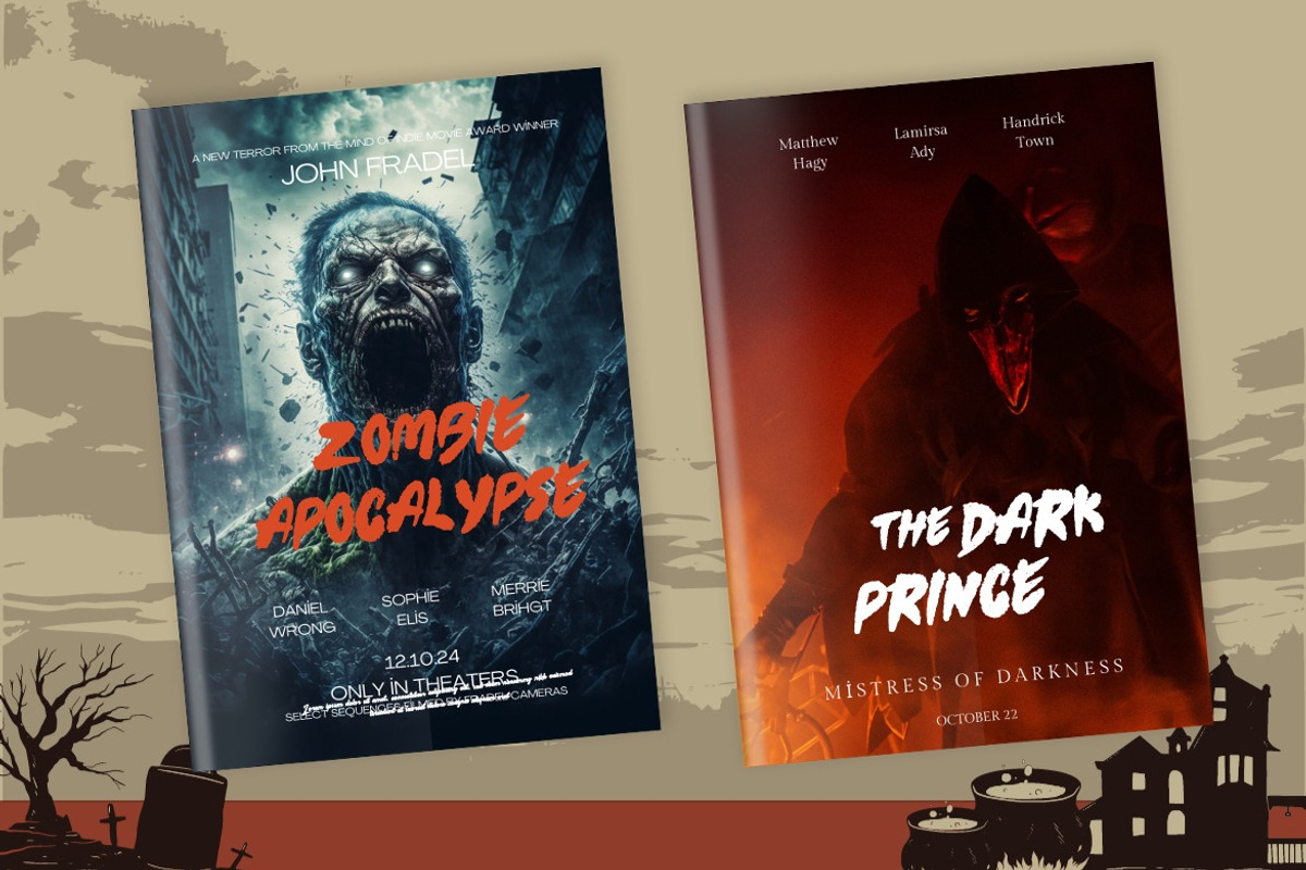Clownie Zombies - Scary Horror Font, a Font by Dhabee (Photo 6 of 15)