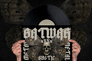 Maygers – Modern Gothic Blackletter, a Blackletter Font by RYS Design Studio (Thumbnail 7 of 12)