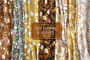 Dry Floral & Leaves Collection