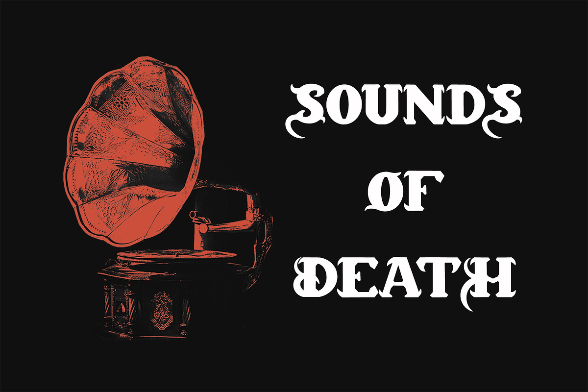 Seclude - Blackletter Font, a Handwritten Font by Arendxstudio (Photo 2 of 9)