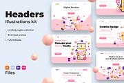 Modern 3d render illustration, a Templates & Theme by Creative Graphics (Thumbnail 1 of 13)