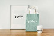 Mockups bags, cups and frames, a Merchandise Mockup by Anastasia Dudka (Thumbnail 2 of 6)