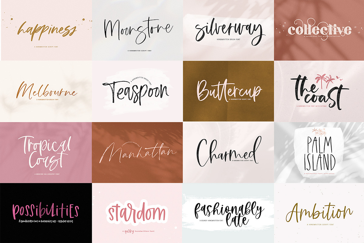 The Trendy Font BUNDLE, a Script Font by KA Designs (Photo 70 of 86)