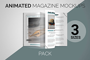 Animated Magazine Mockups | PACK, a Print Template by wowproduction (Thumbnail 2 of 5)