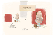 Christmas cards with animals, an Animal Illustration by Lesya Skripak (Thumbnail 6 of 7)