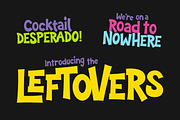 Laughing Matters: Comedy Font, a Font by Wingsart Studio (Thumbnail 15 of 16)