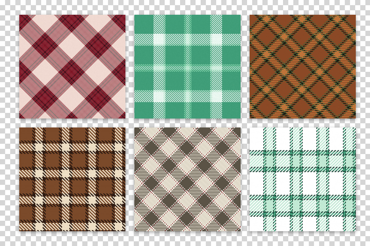 Complex Tartan Plaid Digital Papers, a Pattern Graphic by Gfx Expert Team (Photo 2 of 3)