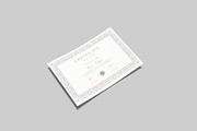 Paper Certificate Mockup, a Stationery Template by Graphiculon (Thumbnail 3 of 11)