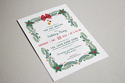 Christmas Invitation, Holiday Party, a Card Template by TemplatesForest (Thumbnail 1 of 4)