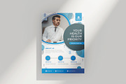 Sale medical health flyer template, a Flyer Template by Workhu (Thumbnail 1 of 3)