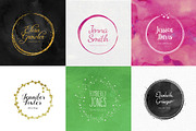 Feminine Logo Creator Circle Edition, a Branding & Logo Template by Mats-Peter Forss (Thumbnail 3 of 12)