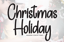 Christmas Holiday | Script Font
