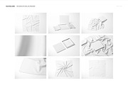 Twill silk Scarf Mockup Set, a Packaging Mockup by creatsy5 (Thumbnail 2 of 16)