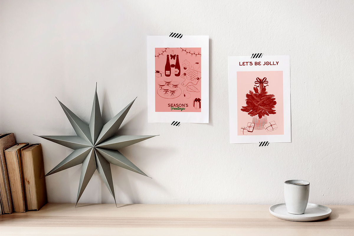 Little Christmas. Holiday Wall Art, a Seasonal Illustration by Mio Buono (Photo 4 of 13)