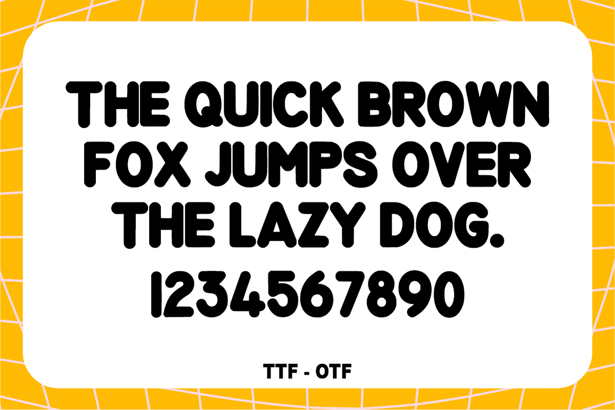 School Days – Playful Display Font, a Sans Serif Font by KiddoGlyphs Studio (Photo 4 of 5)