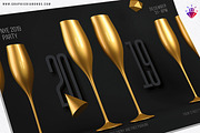 New Year Flyer, a Flyer Template by GraphicDiamonds (Thumbnail 1 of 5)