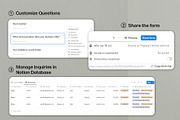 Client Inquiry Form in Notion, a Marketing Template by TingDesign Studio (Thumbnail 2 of 3)