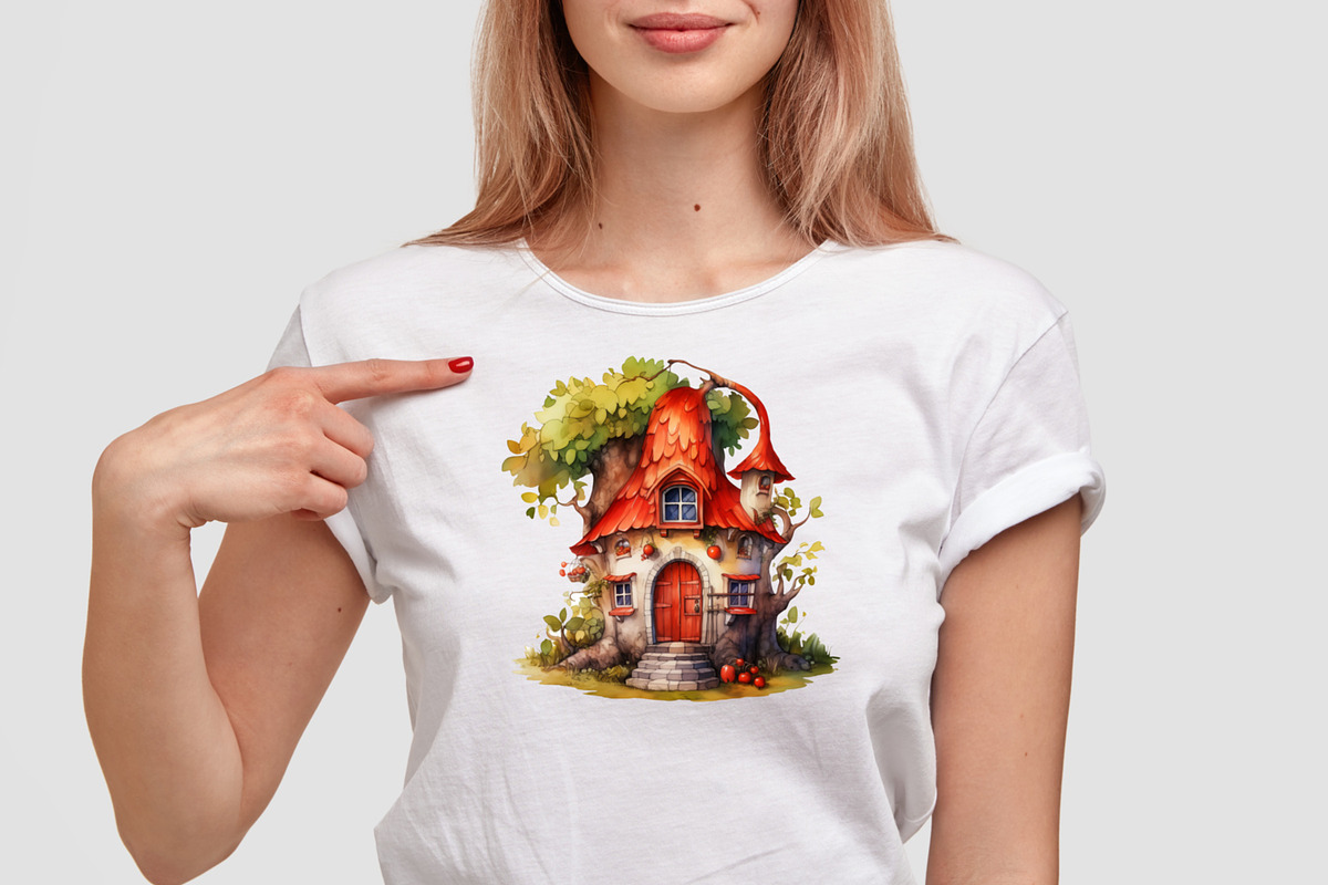 The Evil Witch’s House Clipart, a Seasonal Illustration by LekoArt (Photo 10 of 10)