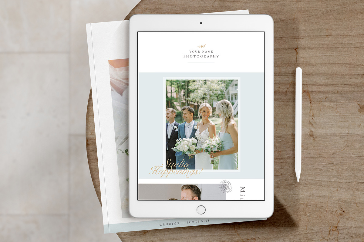 Photography Email Template, an Email Template by By Stephanie Design