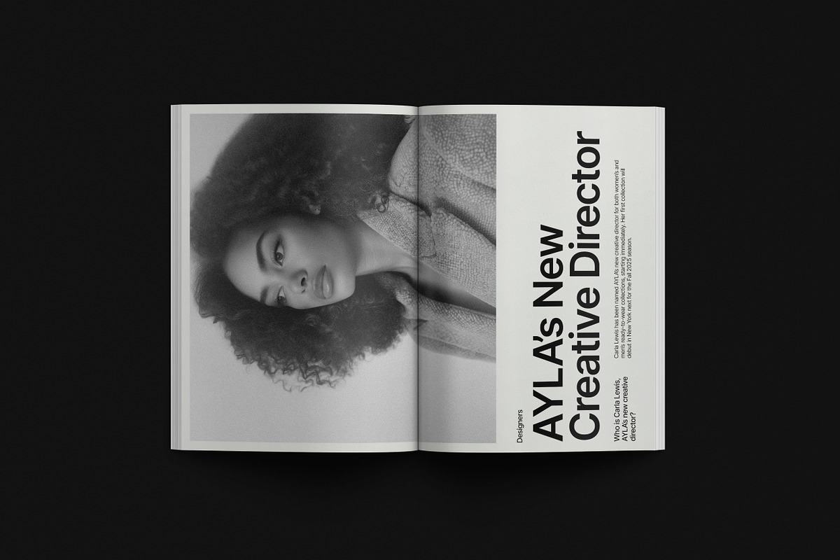 QUINN / Portfolio Magazine Template, a Brochure Template by Studio Dara (Photo 9 of 18)