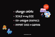 Illustrative Call to Action Stickers, a Templates & Theme by sungandco (Thumbnail 2 of 7)