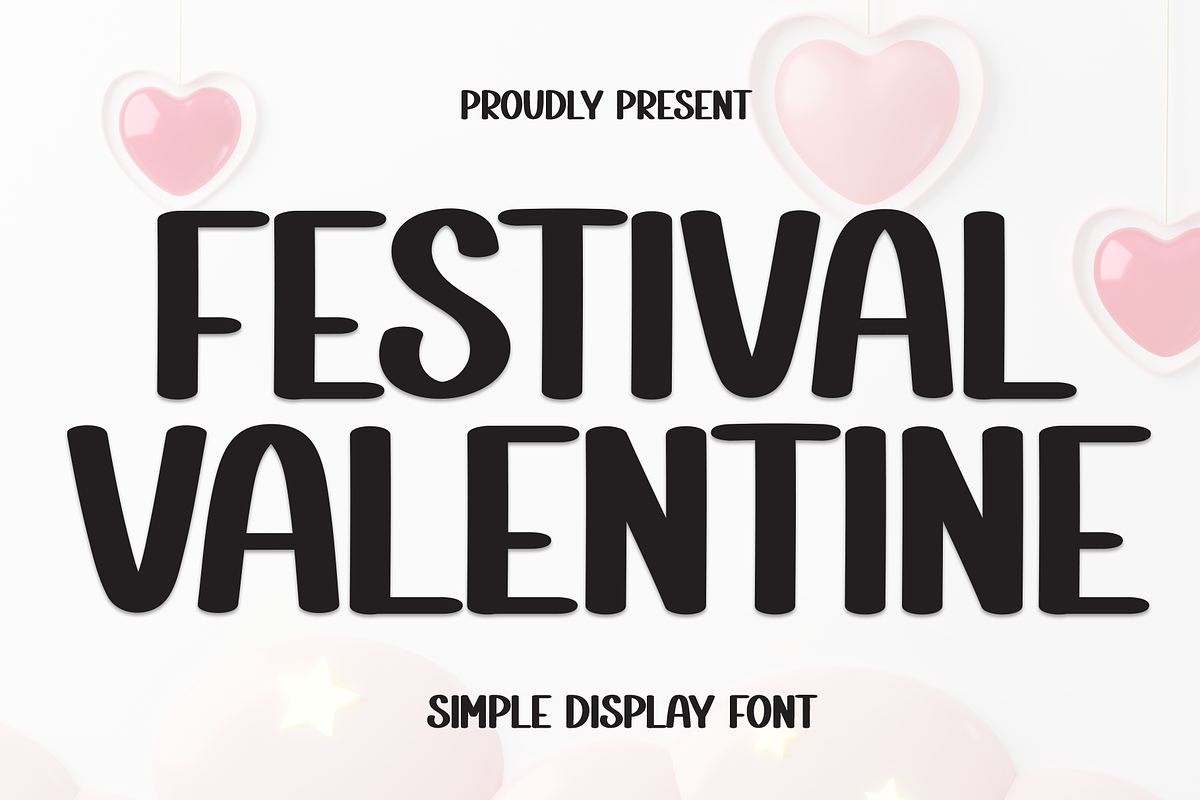 Festival Valentine | Script Font, a Script Font by Scratchones (Photo 1 of 8)