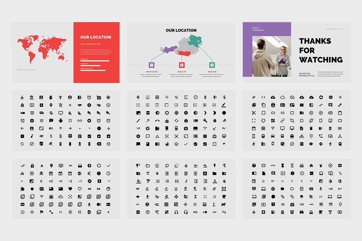 Depo : Management Powerpoint, a Presentation Template by Punkl Camp (Photo 5 of 9)
