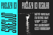 PIXELOZA 03, a Font by Fontsphere (Thumbnail 4 of 7)