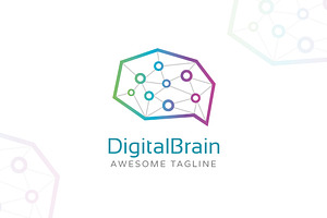 Digital Brain Logo