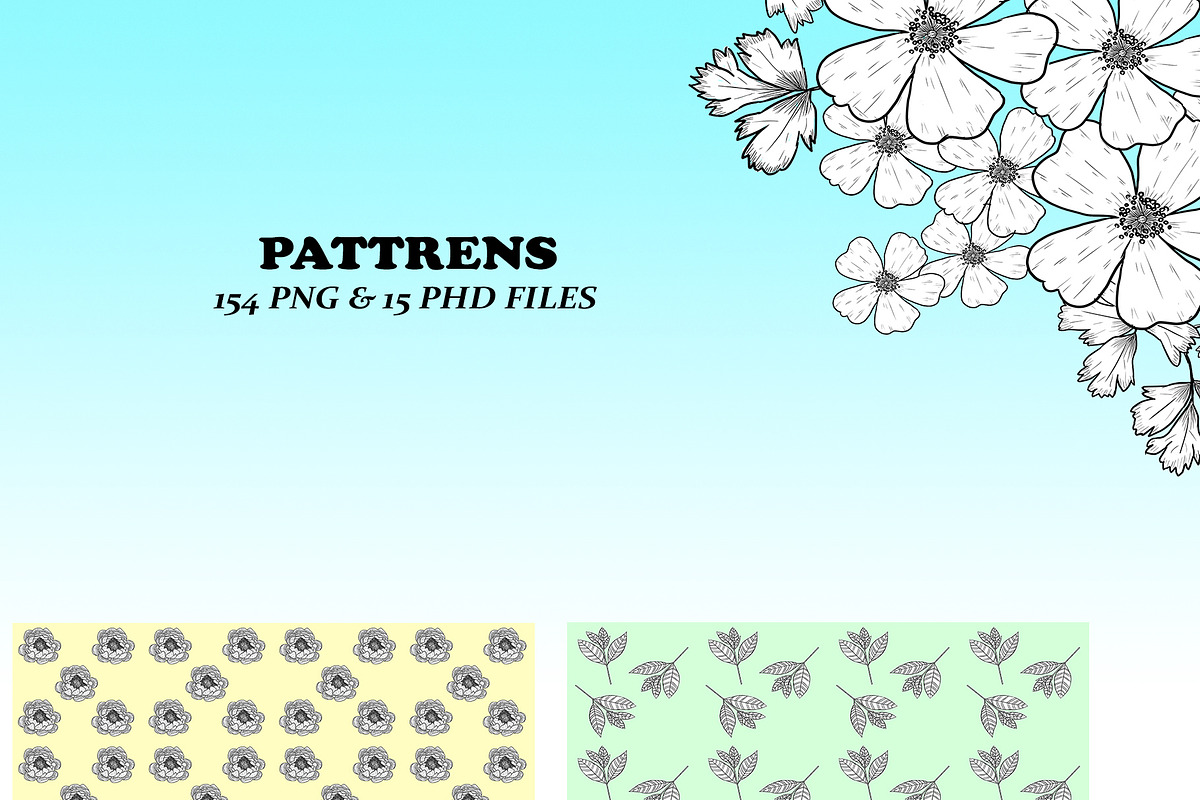 Native American Flowers Illustration, a Decorative Illustration by Art Zooted (Photo 4 of 5)
