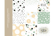 9 Confetti Polka Dot backgrounds, an Illustration by GraphicMarket (Thumbnail 1 of 5)