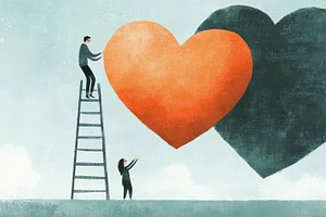 Heartfelt support connection, a Photo by Beautiful things