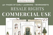 Christmas activity pack - plr kids, a Templates & Theme by BarefootChild studio (Thumbnail 3 of 4)
