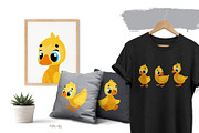 Ducks and ducklings, an Animal Illustration by tata_ota (Thumbnail 4 of 9)