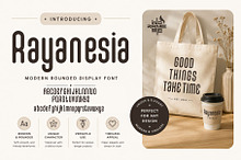 Rayanesia – Modern Rounded Font
